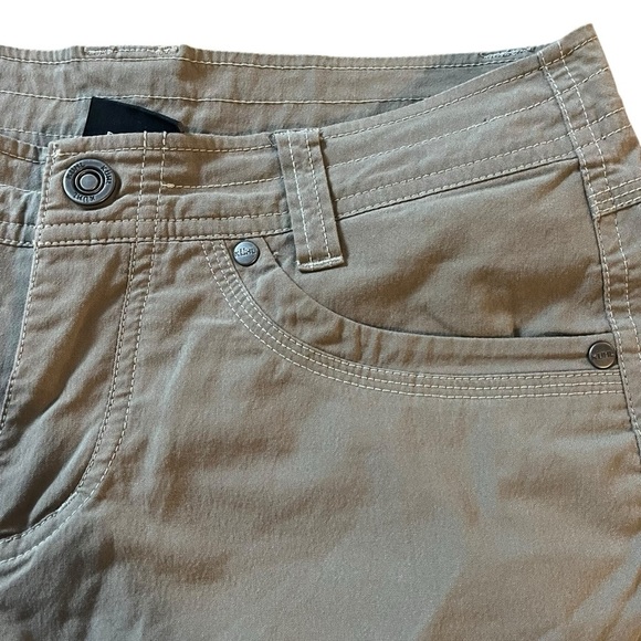 KÜHL Women’s Size 4 Outdoor Cargo Shorts Tan Trail Utility Hiking Adventure Wear - Picture 4 of 15